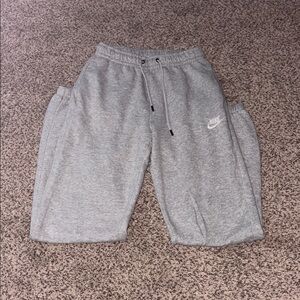 NIKE women’s light gray sweatpants